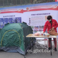 Tienda de lienzo de campamento personalizada